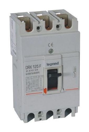 Силовой автомат Legrand DRX 125, термомагнитный, 36кА, 3P, 80А