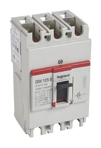 Силовой автомат Legrand DRX 125, термомагнитный, 25кА, 3P, 32А