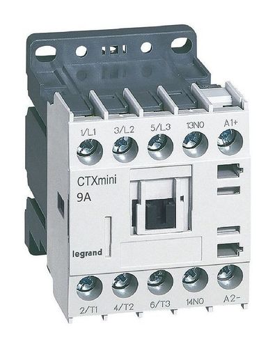 Контактор Legrand CTX³ 3P 9А 690//24В DC 4кВт, 417021