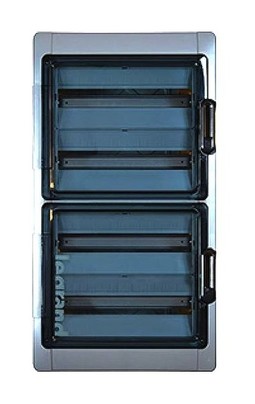 Распределительный шкаф Plexo³, 18 мод., IP65, навесной, пластик, дверь, с клеммами