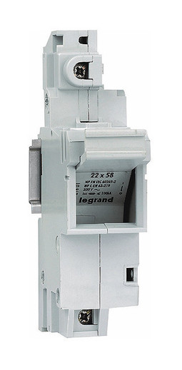 Выключатель-разъединитель SP 58 - 1П - 2 модуля - для промышленных предохранителей 22х58